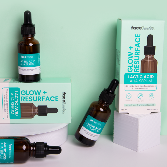 Face Fact Glow & Resurface Lactic Acid Facial Serum