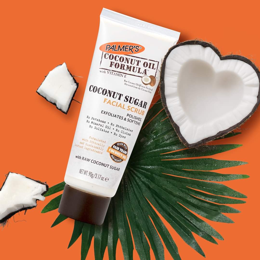 Palmers coconut oil facial scub