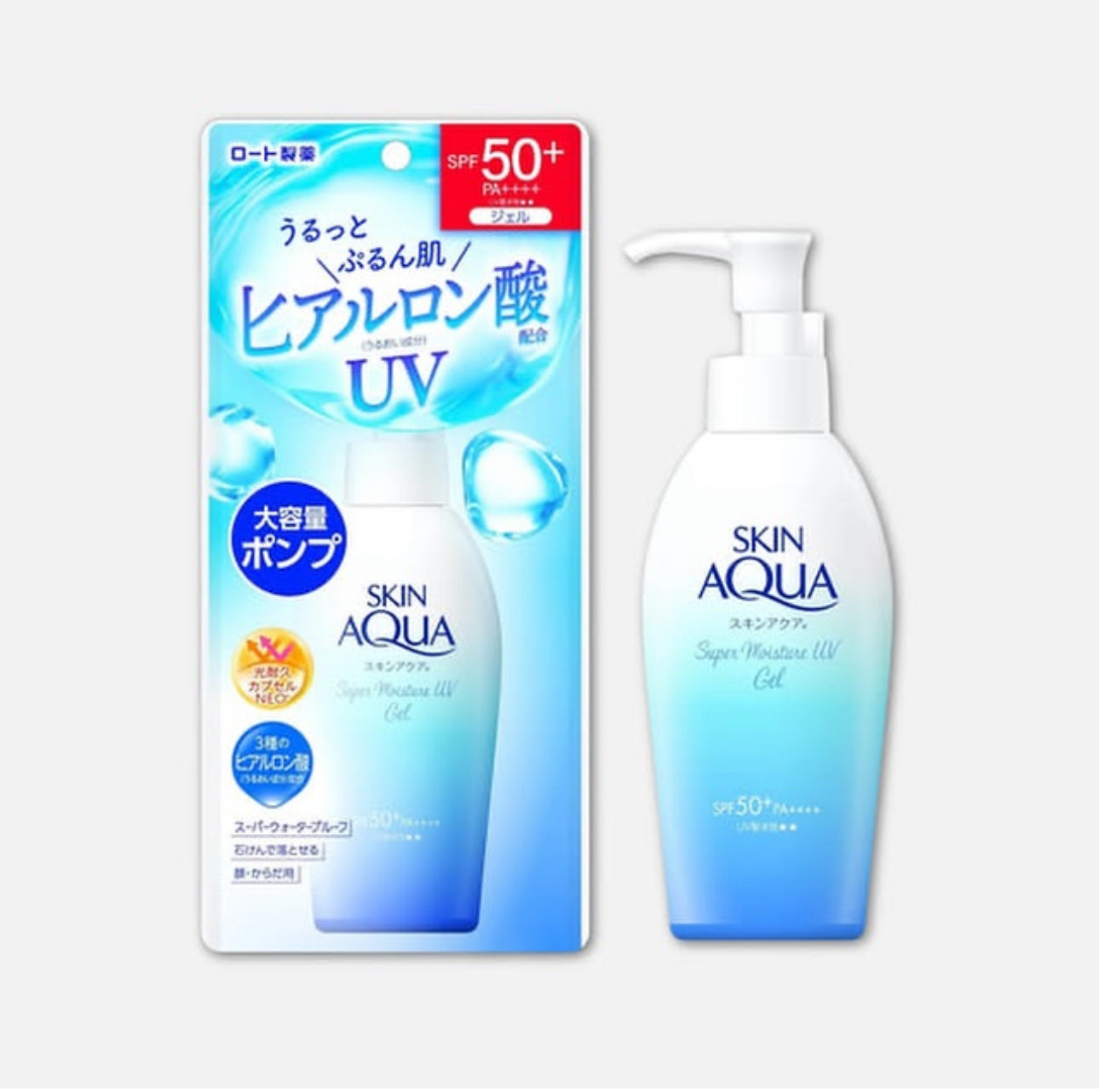 Skin aqua super moisture uv gel Spf 50+ PA ++++