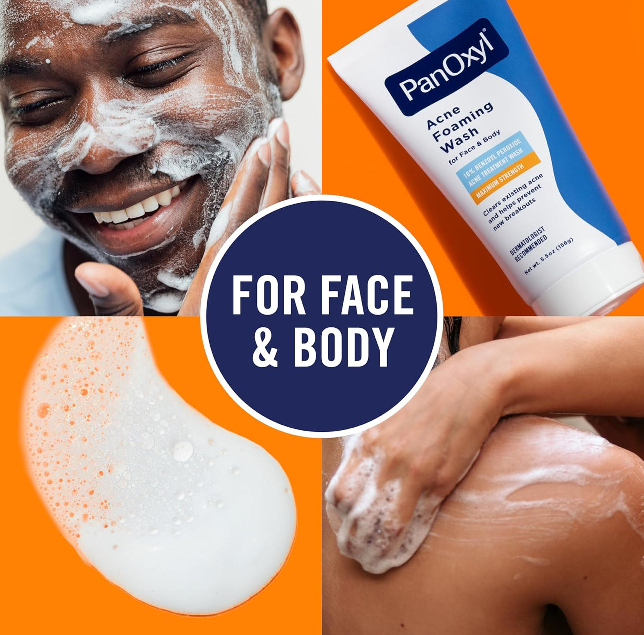 PanOxyl Acne Foaming Wash 156g