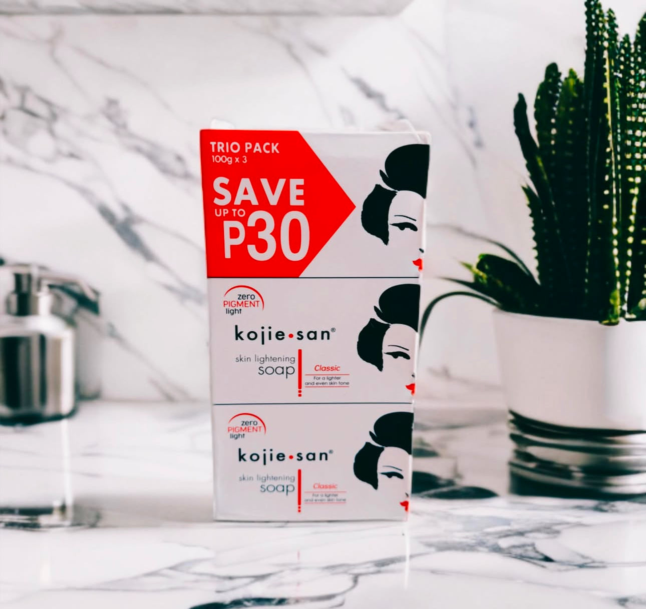 Kojie San trio soap 3in1