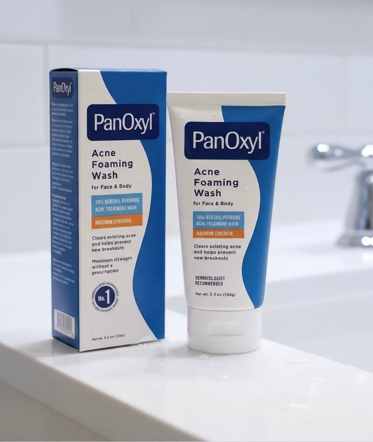 PanOxyl Acne Foaming Wash with 10% Benzoyl Peroxide