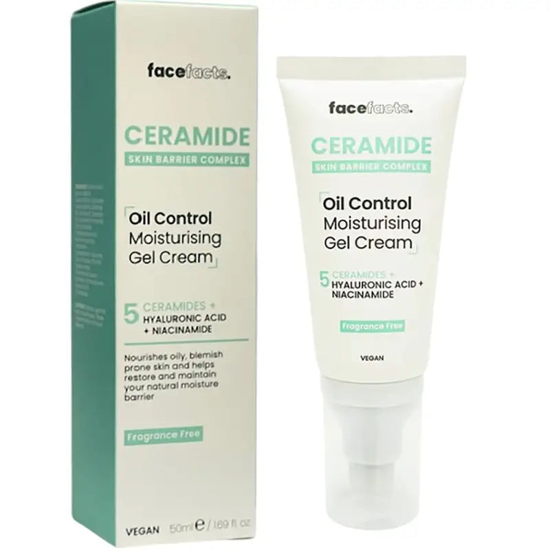 FACE FACTS CERAMIDE OIL CONTROL MOISTURIZING GEL CREAM 50ml