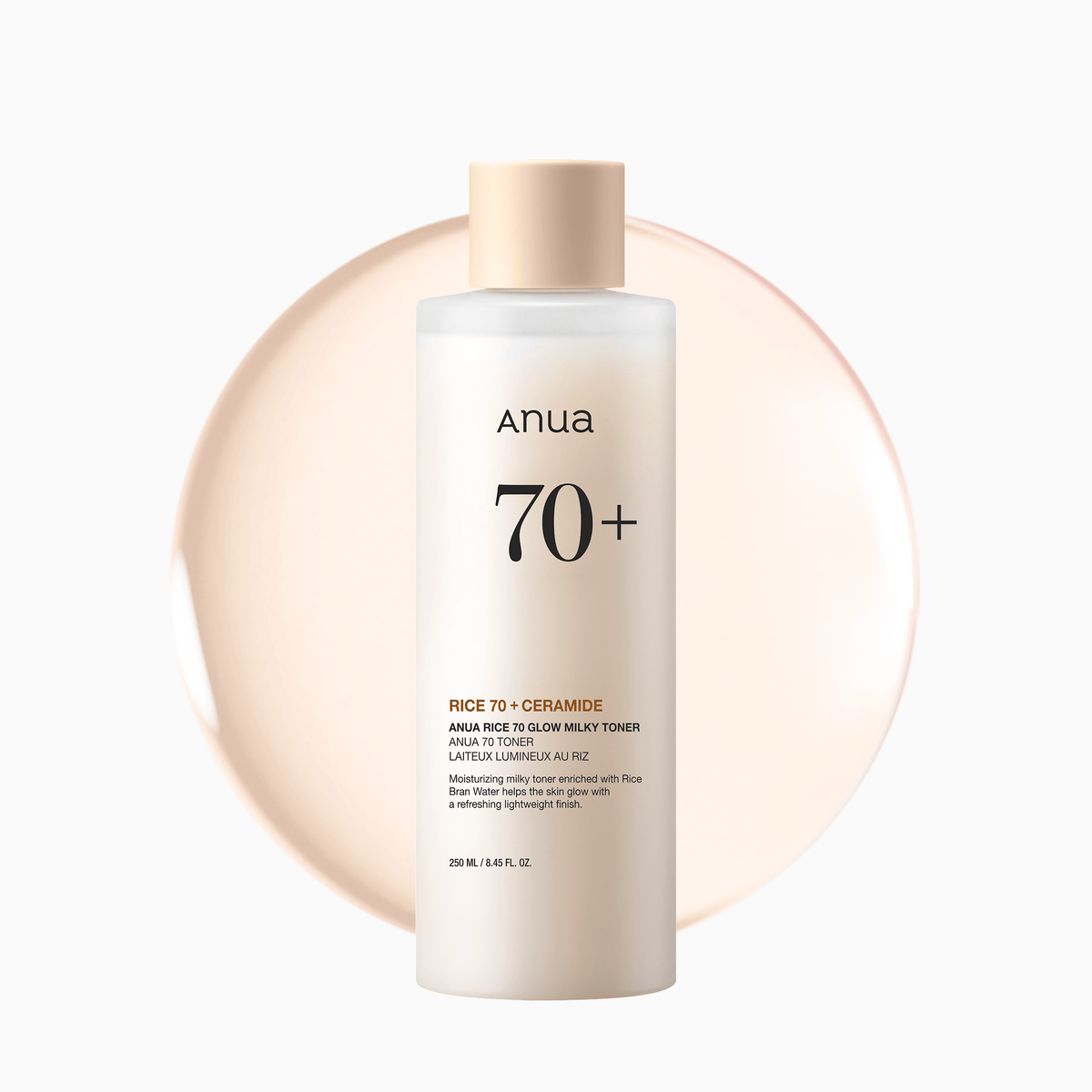 ANUA RICE 70 GLOW MILKY TONER 250ML
