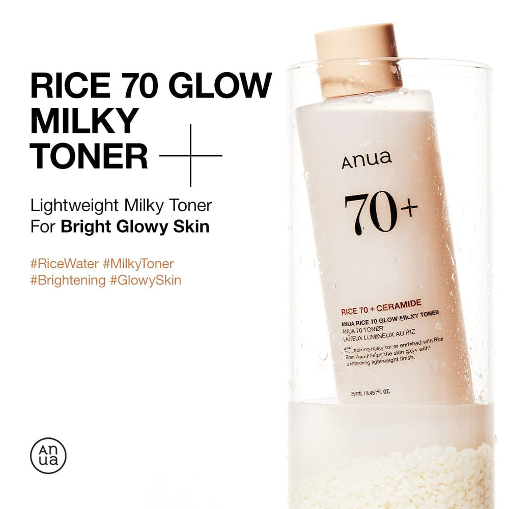 ANUA RICE 70 GLOW MILKY TONER 250ML
