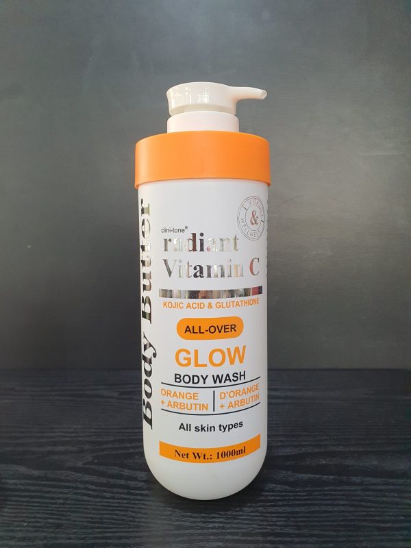 CLINITONE RADIANT VITAMIN C GLOW BODY WASH 1000ML