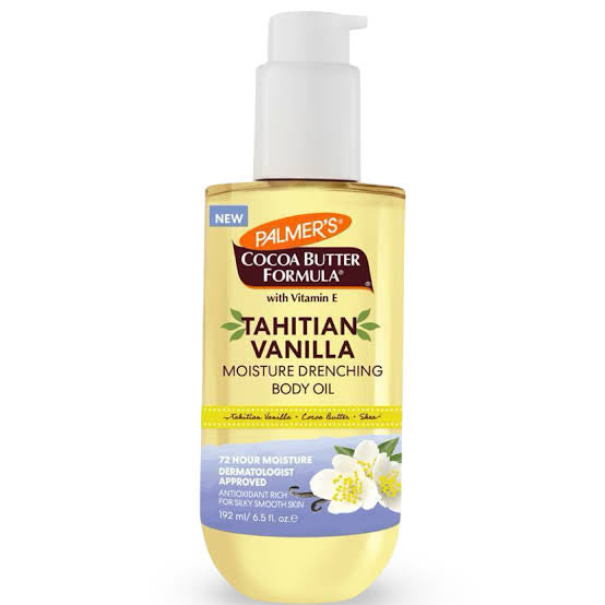 PALMERS COCOA BUTTER TAHITIAN VANILLA MOISTURE DRENCHING BODY OIL