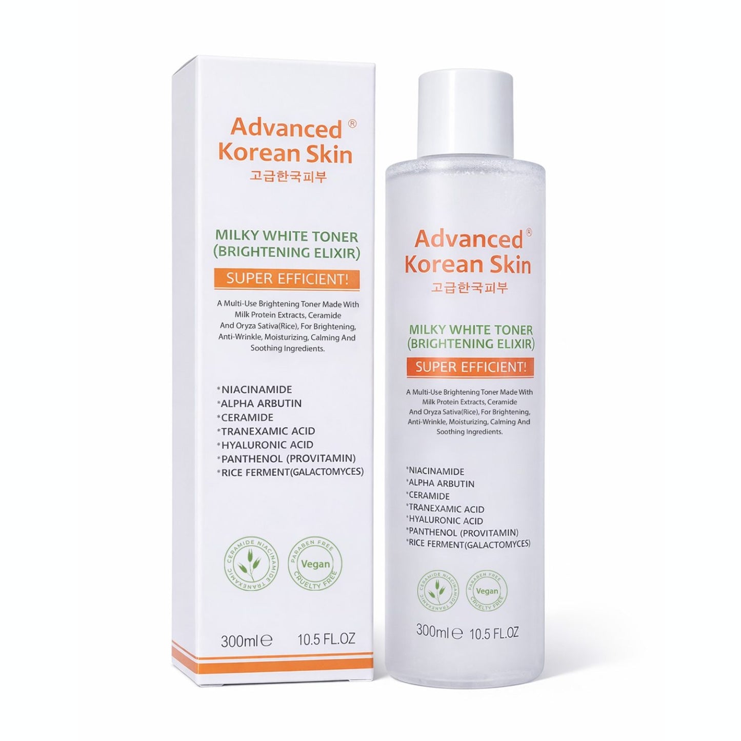 ADVANCED KOREAN SKIN TONER 300ML