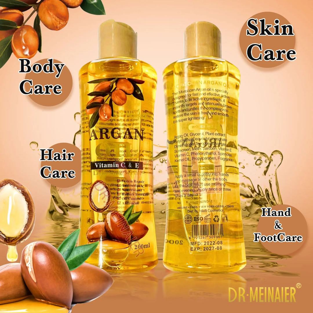 DR MEINAIER FACE AND BODY ARGAN OIL 200ml