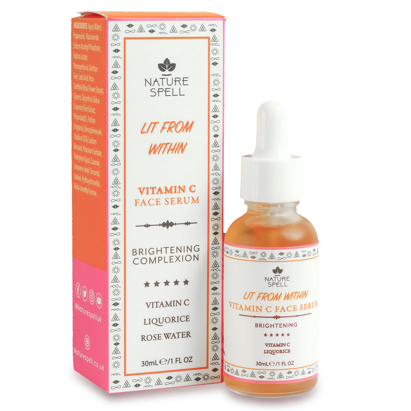 NATURE SPELL VITAMIN C BRIGHTENING FACE SERUM 30mls