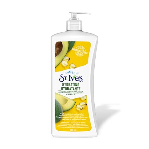 St ives body lotion 600mls