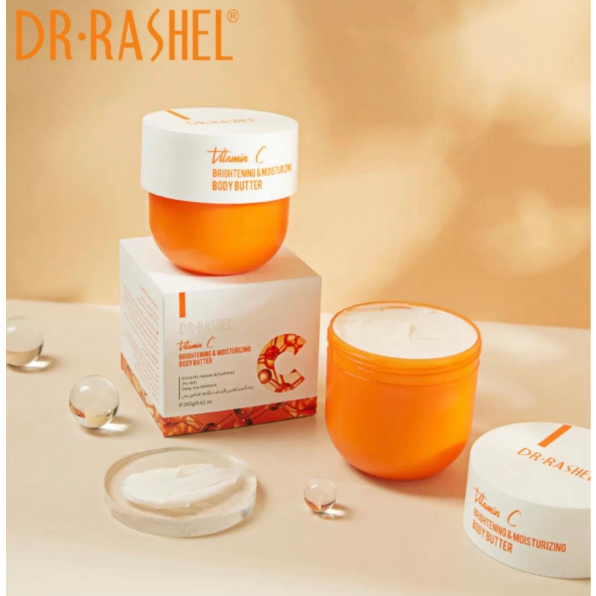 Dr rashel vitamin c brightening &amp; moisturizing body butter