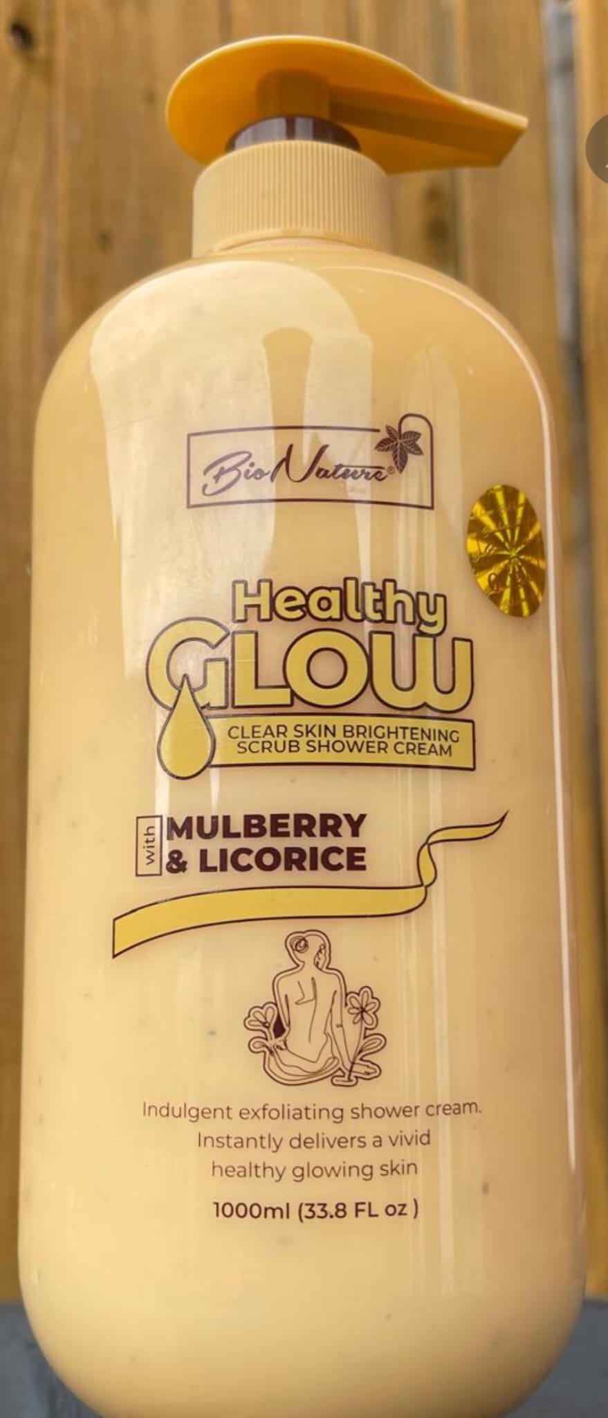 BIO NATURE HEALTHY GLOW SHOWER CREAM