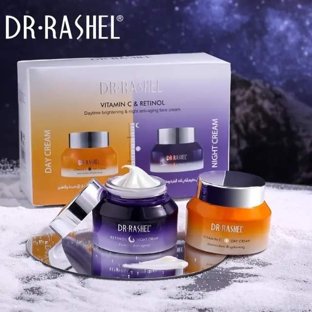 DR RASHEL VITAMIN C DAY & RETINOL NIGHT CREAM SET