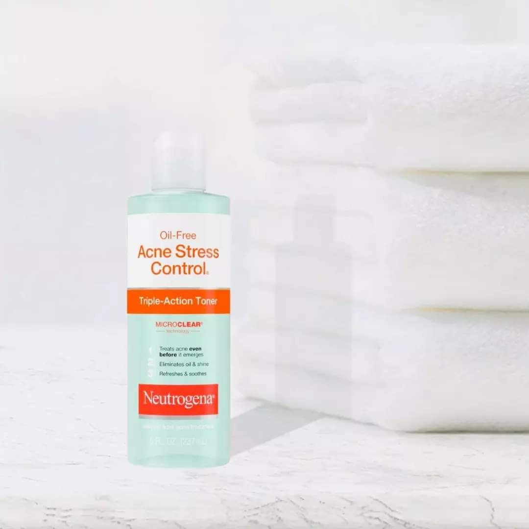 Neutrogena oil free acne stress control triple action toner