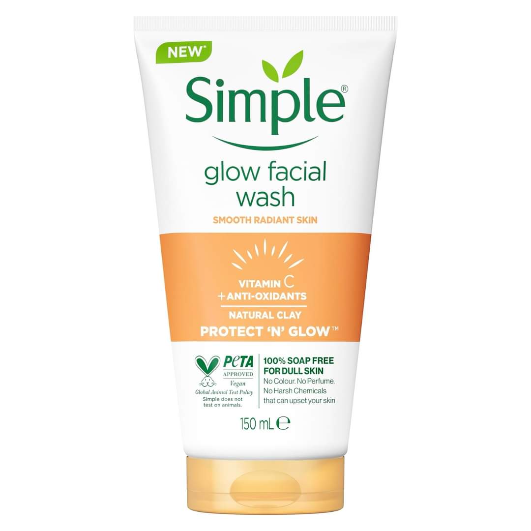 Simple Vitamin C Glow Facial Wash