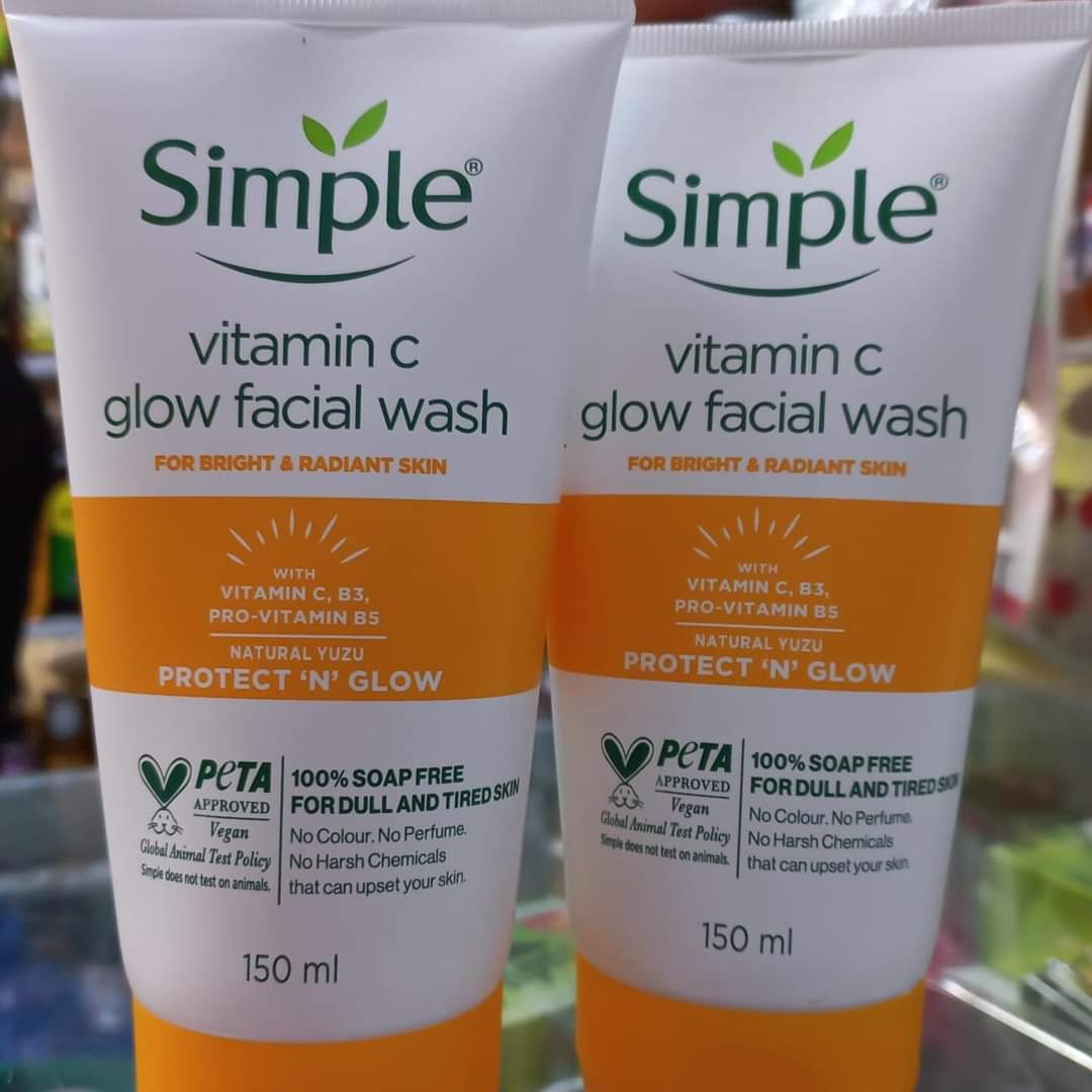 Simple Vitamin C Glow Facial Wash