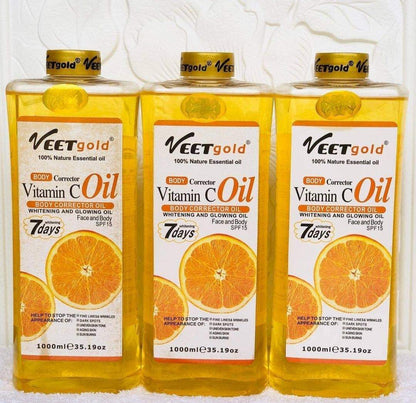 Veetgold vitamin c body oil 1000ml