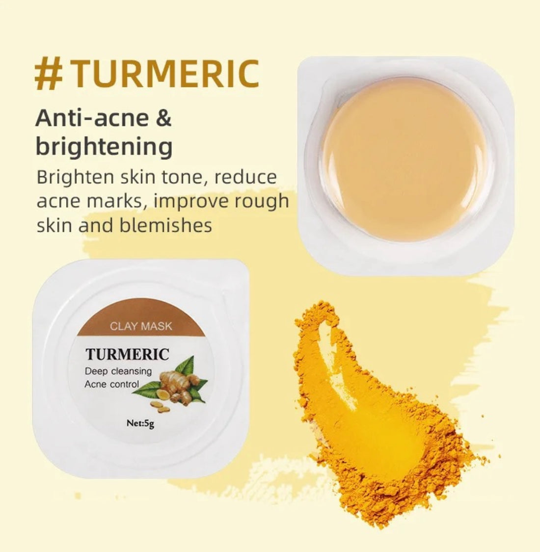 Turmeric Deep Cleansing Acne Control 5g