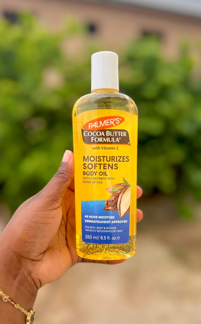 Palmers cocoa butter moisturizing softens body oil