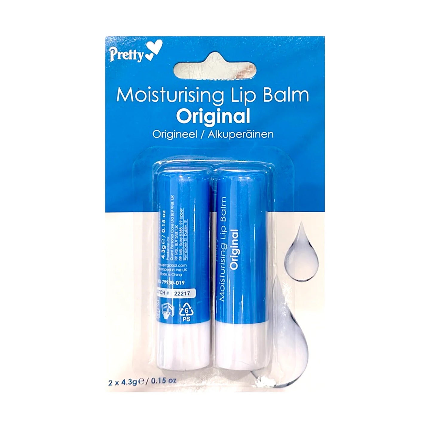 Pretty moisturizing lip balm