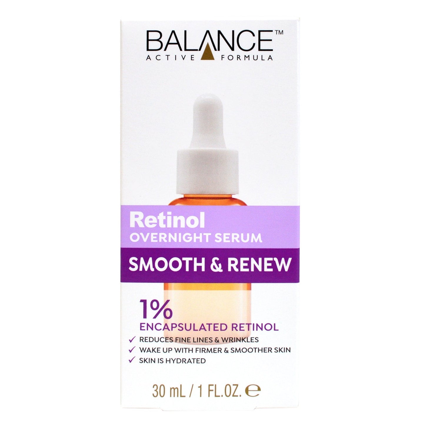 BALANCE ACTIVE FORMULA RETINOL OVERNIGHT SERUM 30ml