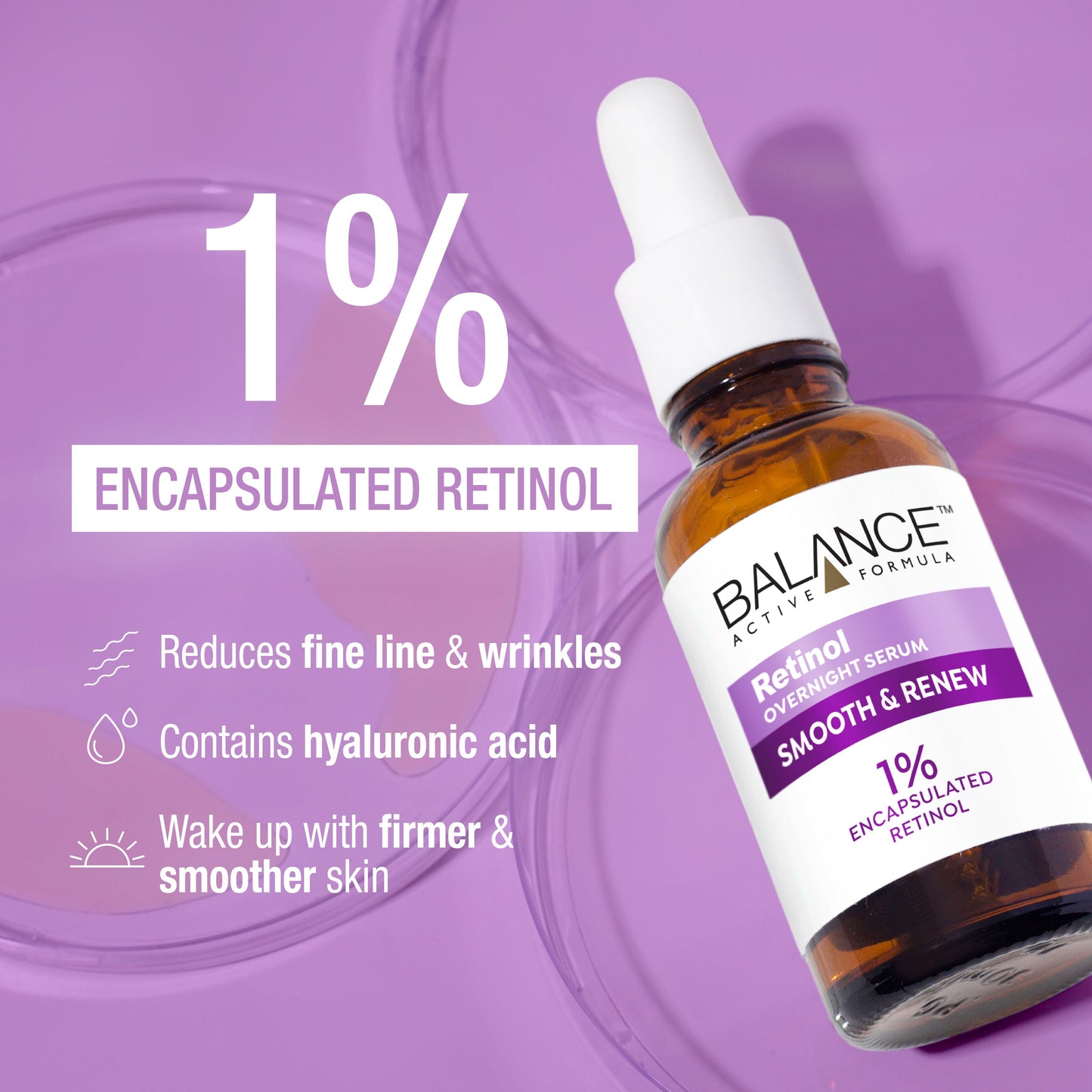 BALANCE ACTIVE FORMULA RETINOL OVERNIGHT SERUM 30ml