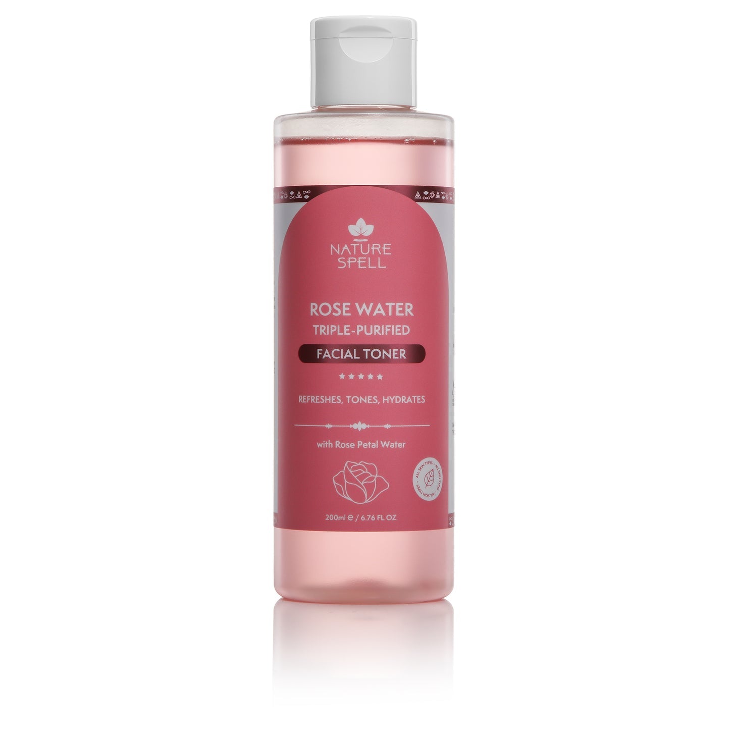 Nature spell rosewater facial toner 150ml