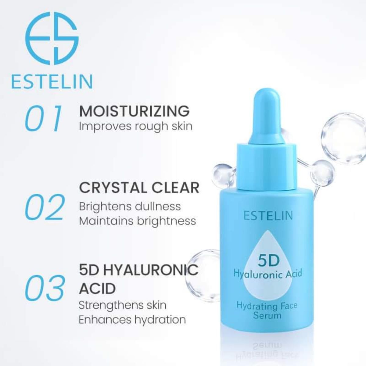 Estelin 5D hyaluronic serum 30ml