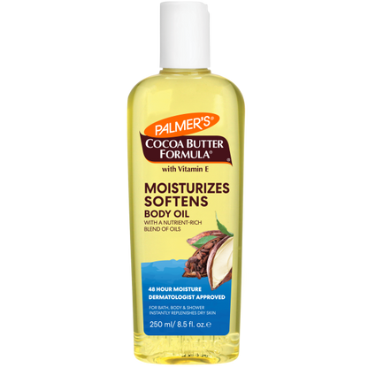 Palmers cocoa butter moisturizing softens body oil