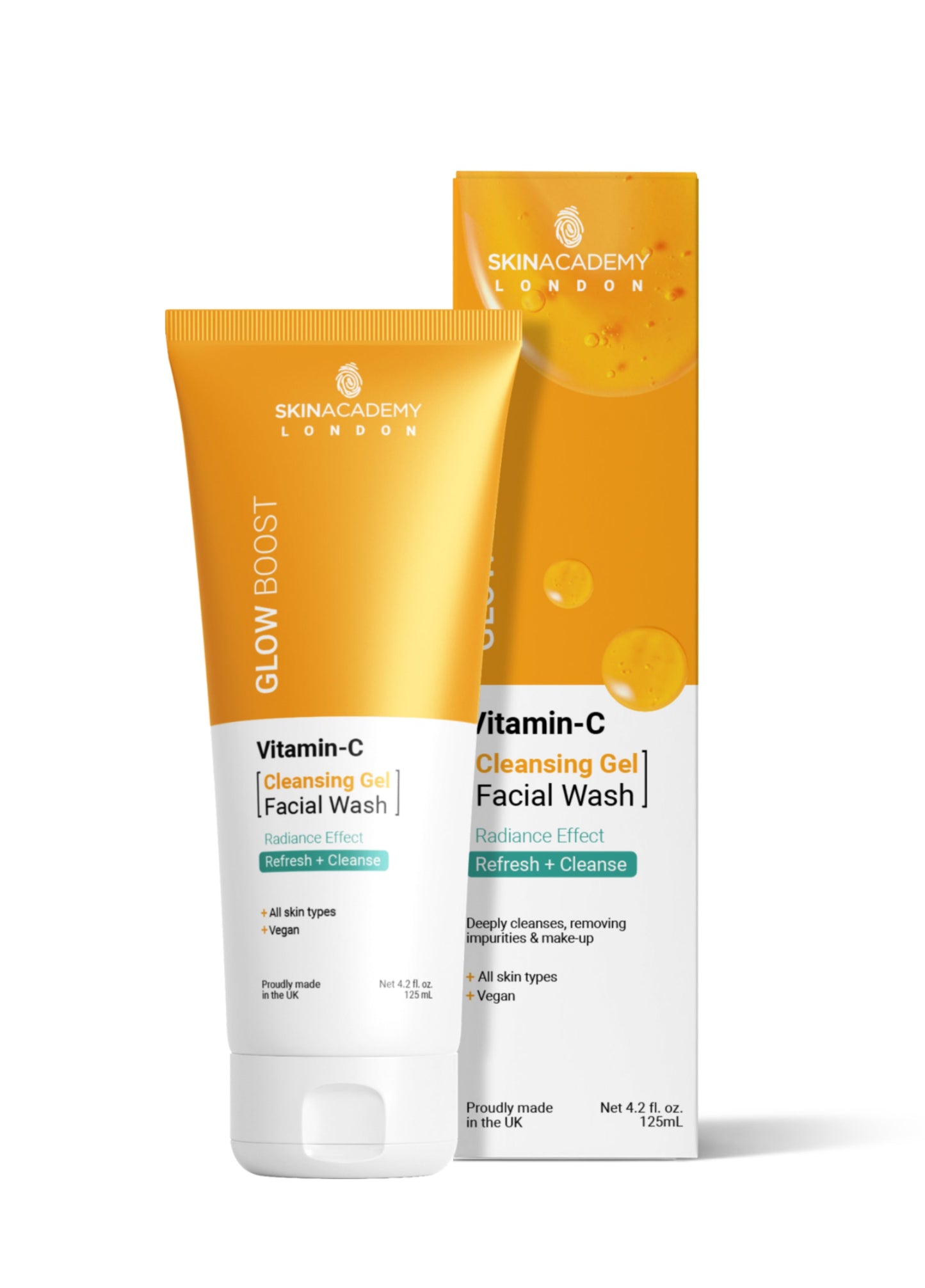 Skin Academy London vitamin c facial wash