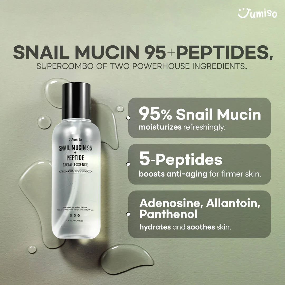 Jumiso snail mucin 95 + Peptide facial essence 140ml