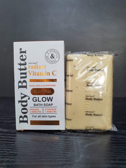 CLINITONE RADIANT VITAMIN C GLOW BATH SOAP 200G