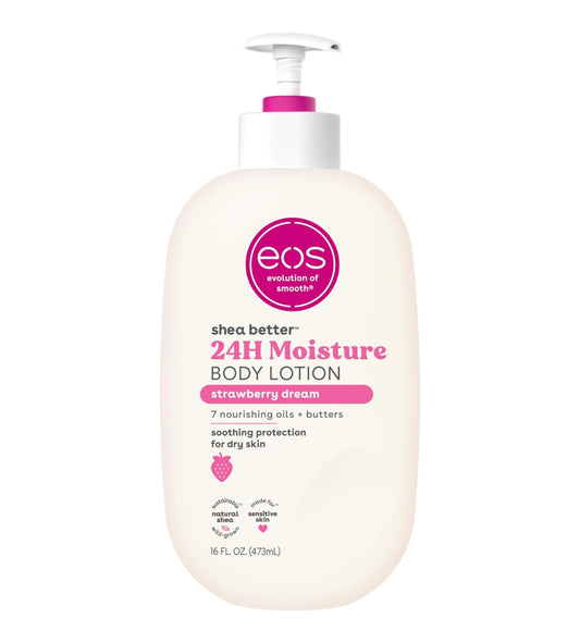 EOS SHEA BUTTER 24HR MOISTURE LOTION “STRAWBERRY DREAM” 473ML