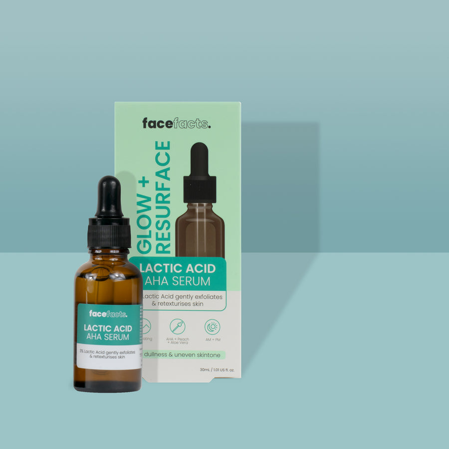 Face Fact Glow & Resurface Lactic Acid Facial Serum