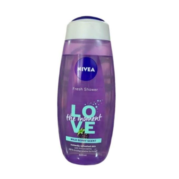 Nivea Fresh Shower Wild Berry Scent