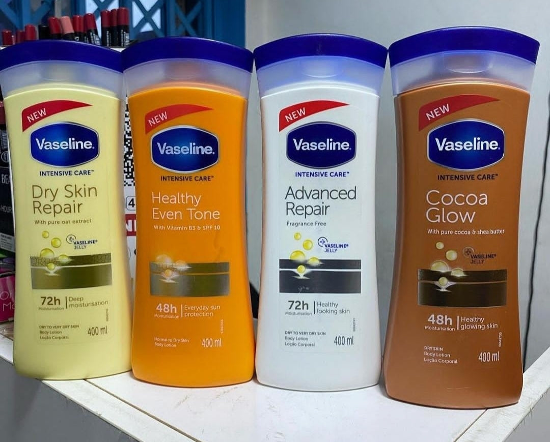 VASELINE INTENSIVE CARE BODY LOTION 400mls