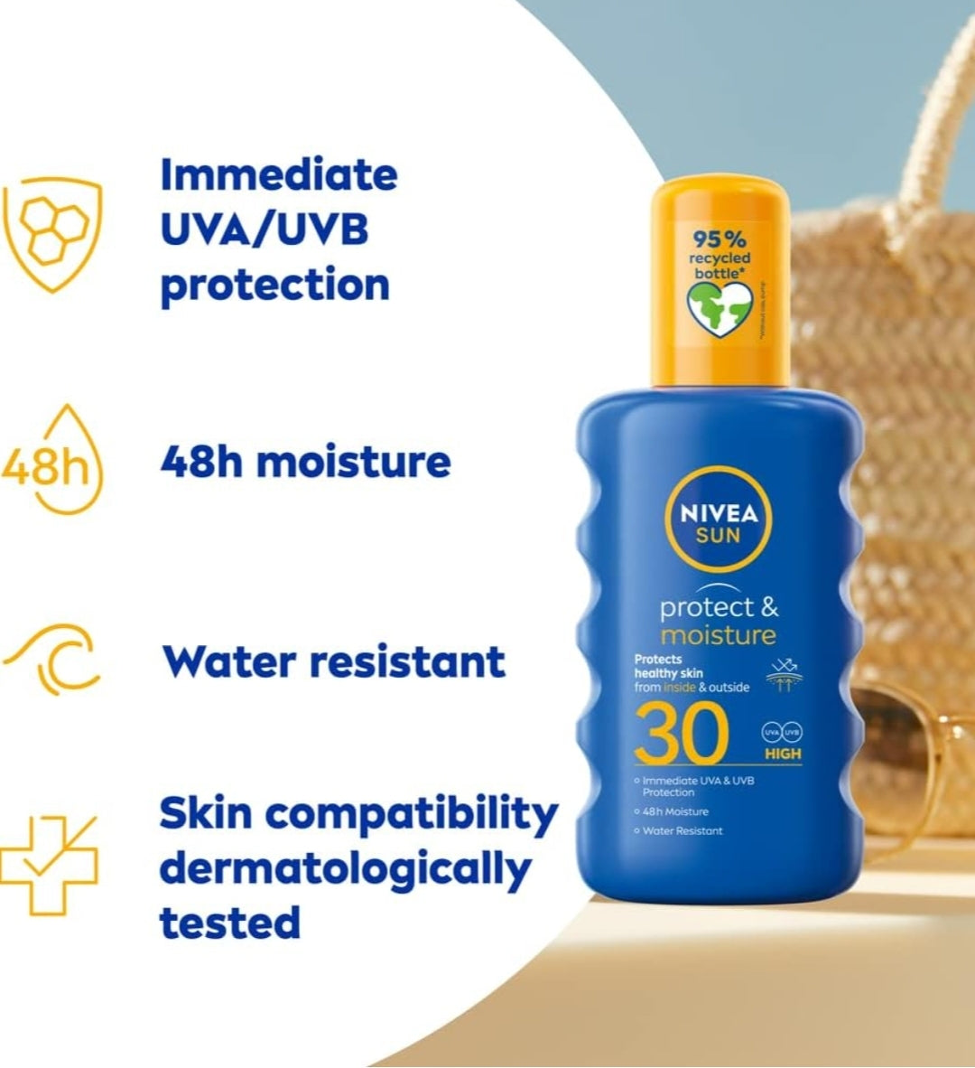 Nivea Sun protect and moisture spf 30