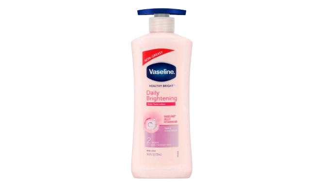 Vaseline daily brightening body lotion 600mls