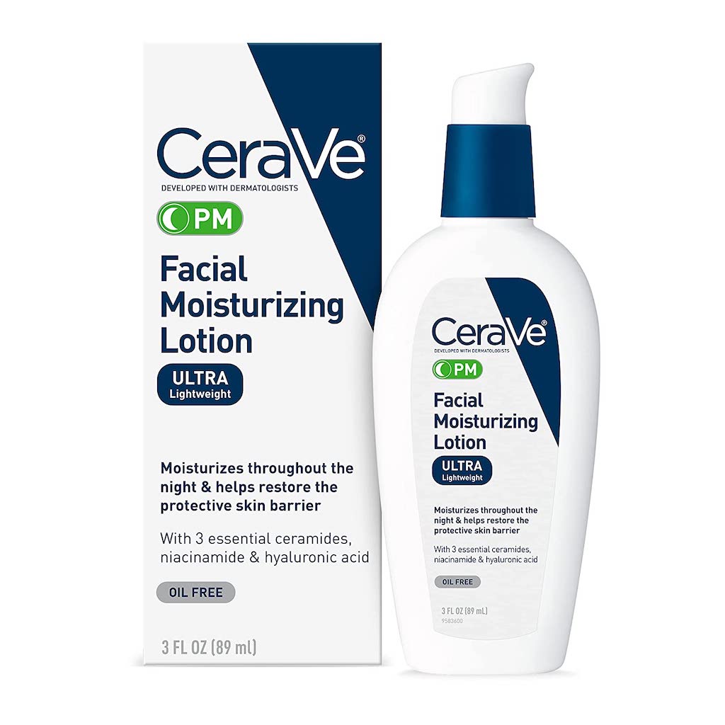 CeraVe Pm facial moisturizer with hyaluronic and Niacinamide