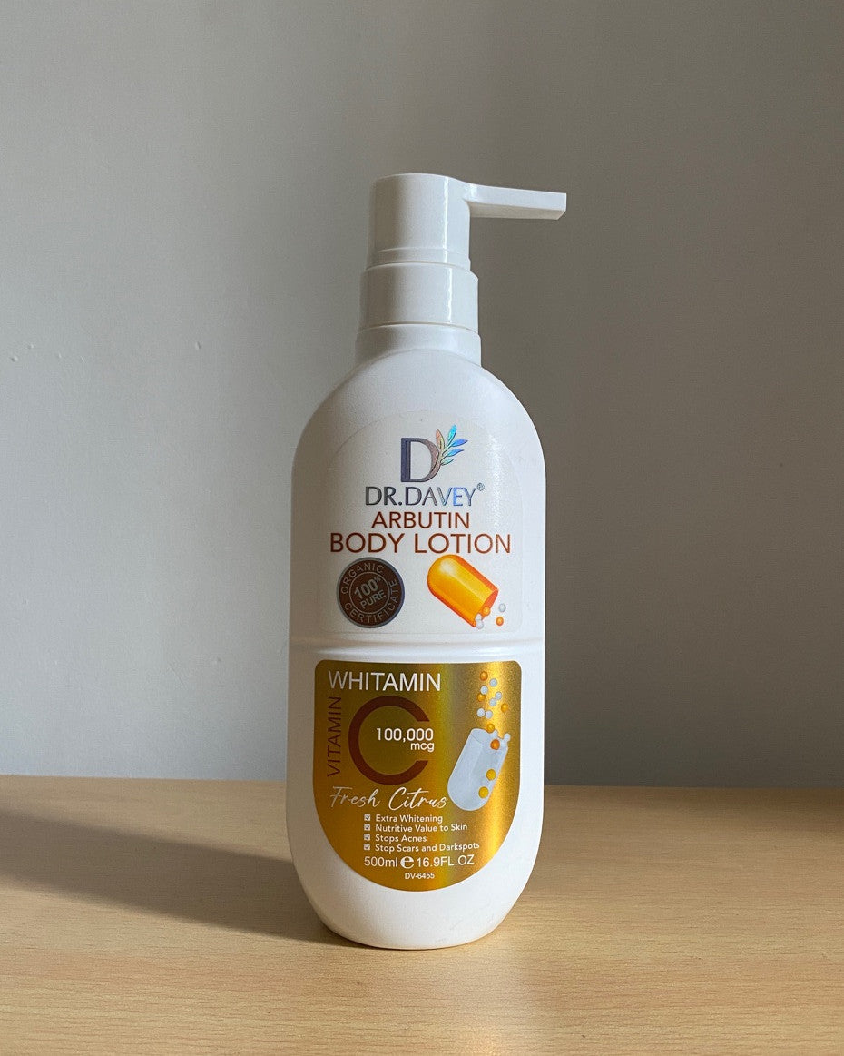 Dr Davey Arbutin Body Lotion 500ml