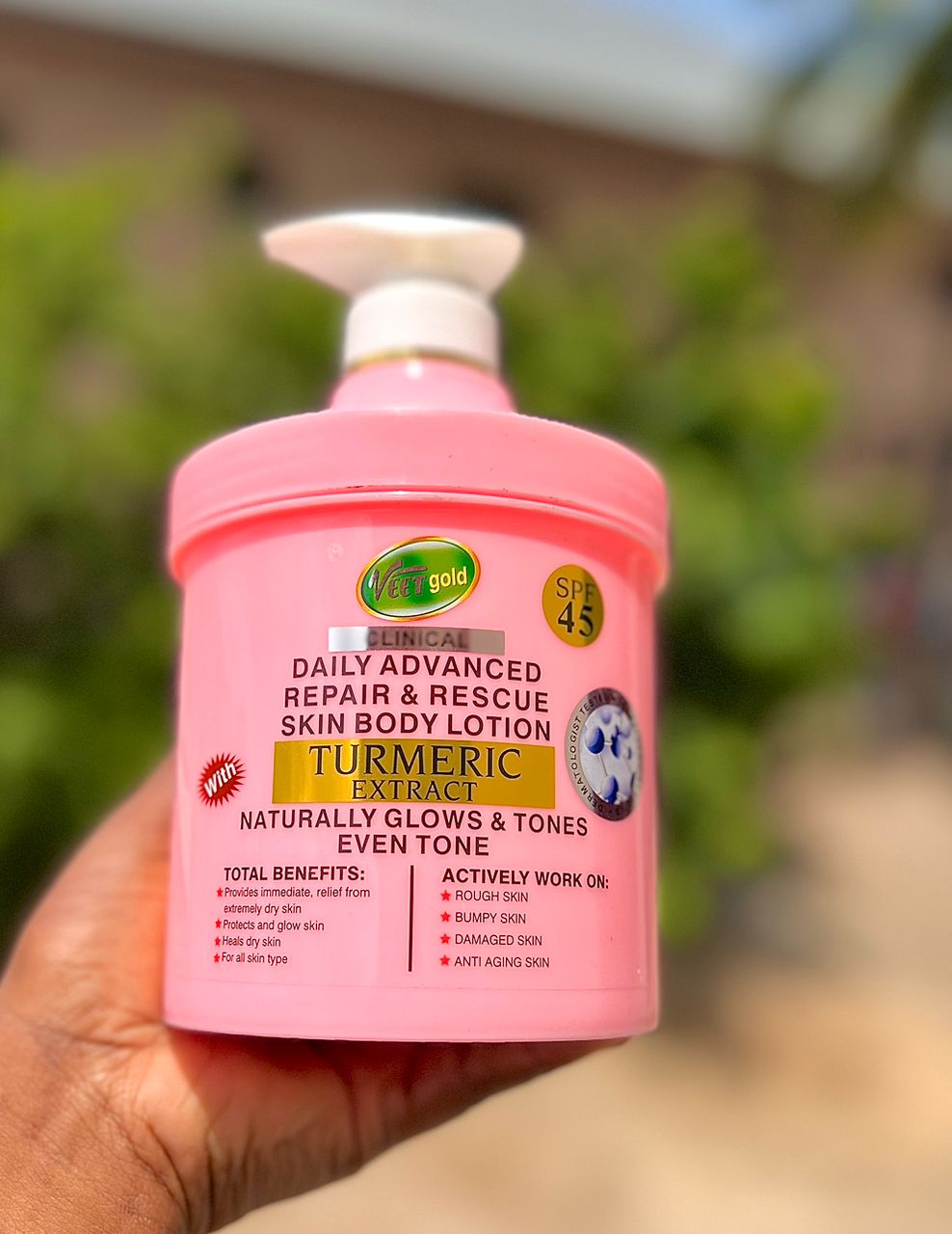 VEET GOLD ADVANCED REPAIR AND RESCUE BODY LOTION