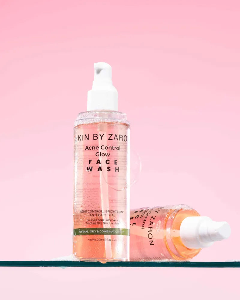 SKIN BY ZARON ACNE CONTROL GLOW FACE WASH 200ml