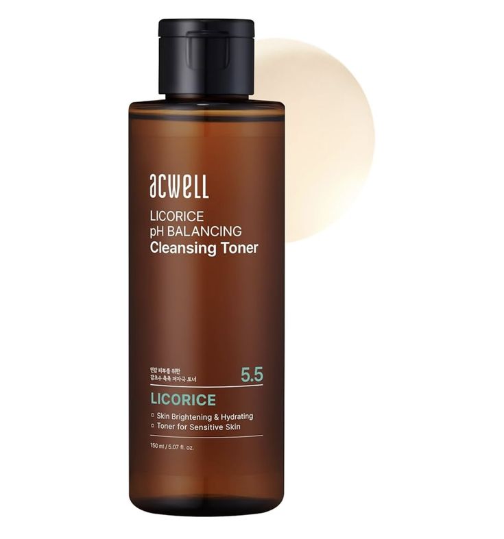 ACWELL licorice PH balancing cleansing Toner (5fl.oz.)