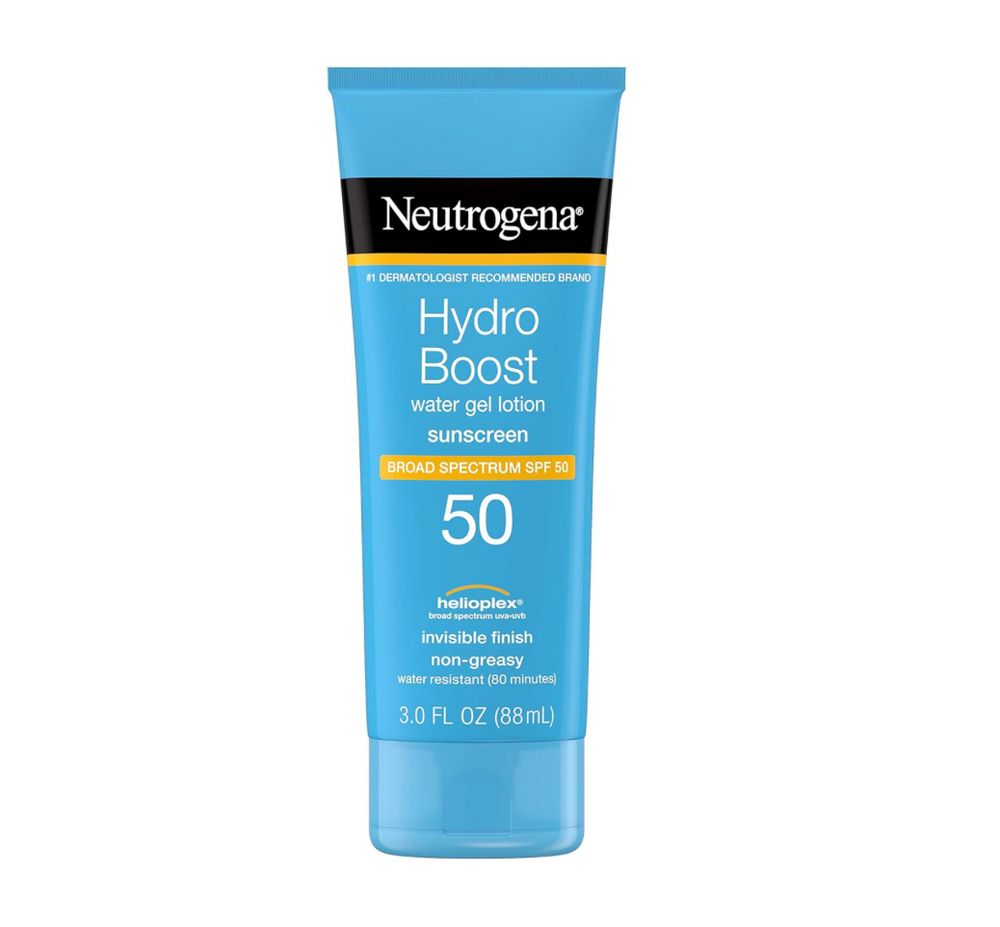 NEUTROGENA HYDRO BOOST WATER GEL SUNSCREEN LOTION SPF 50
