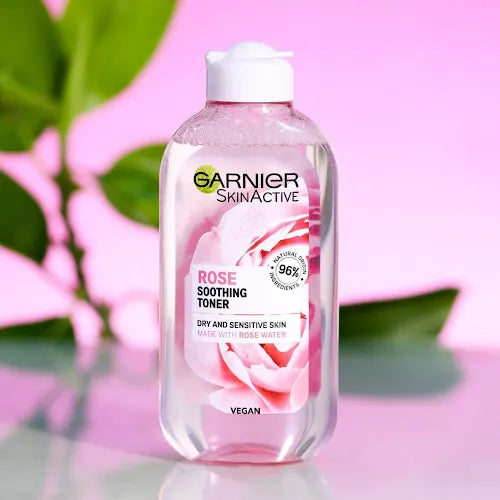 GARNIER SKIN ACTIVE ROSE SOOTHING TONER 200ML