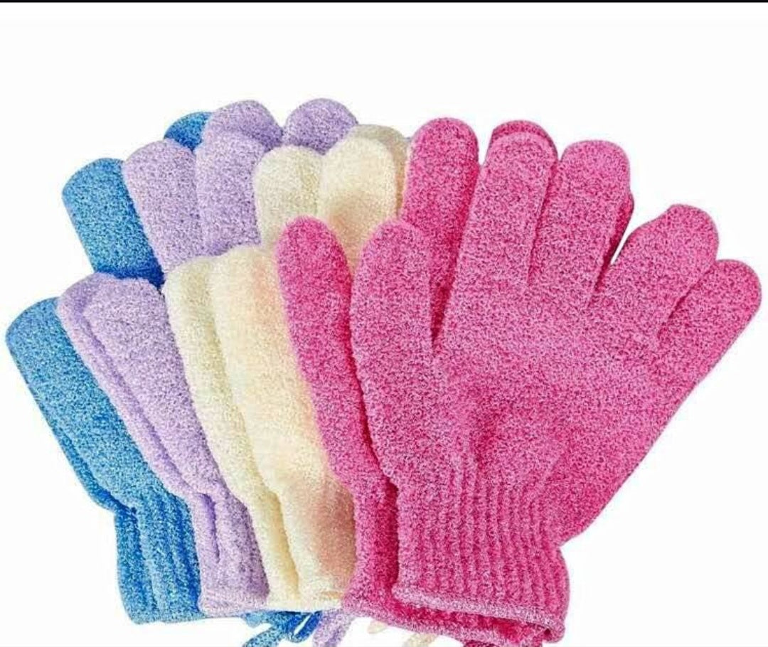 EXFOLIATING GLOVES