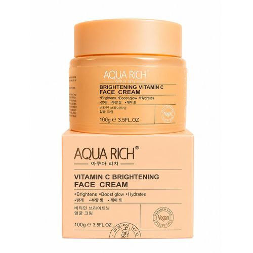 AQUA RICH VITAMIN C BRIGHTENING FACE CREAM 100G