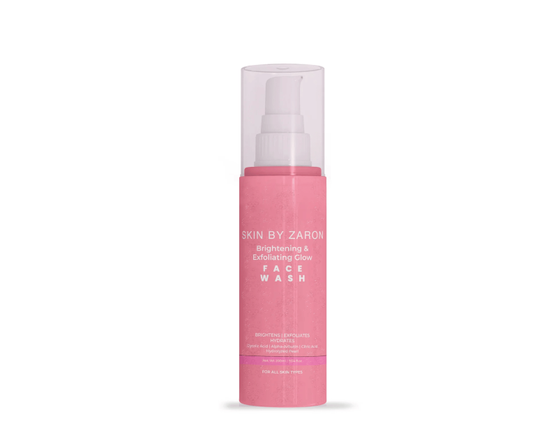 SKIN BY ZARON BRIGHTENING & EXFOLIATING FACE WASH 200ml