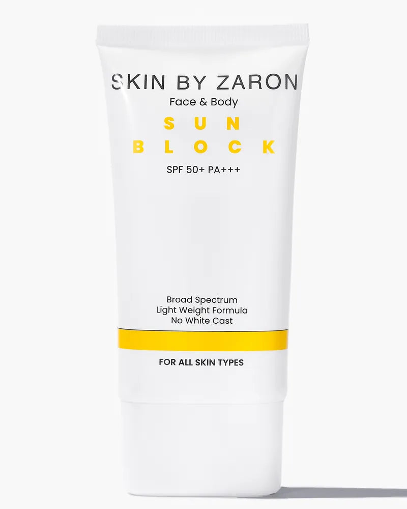 SKIN BY ZARON FACE & BODY SUN BLOCK